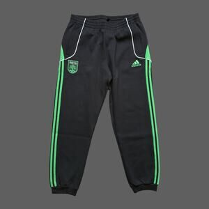 Adidas Austin FC Training Pants Mens Large Black MLS JE8067